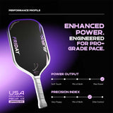 Friday Aura Pro Elongated Pickleball Paddle