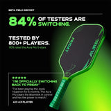 Friday Aura Pro Elongated Terra Metallic Pickleball Paddle