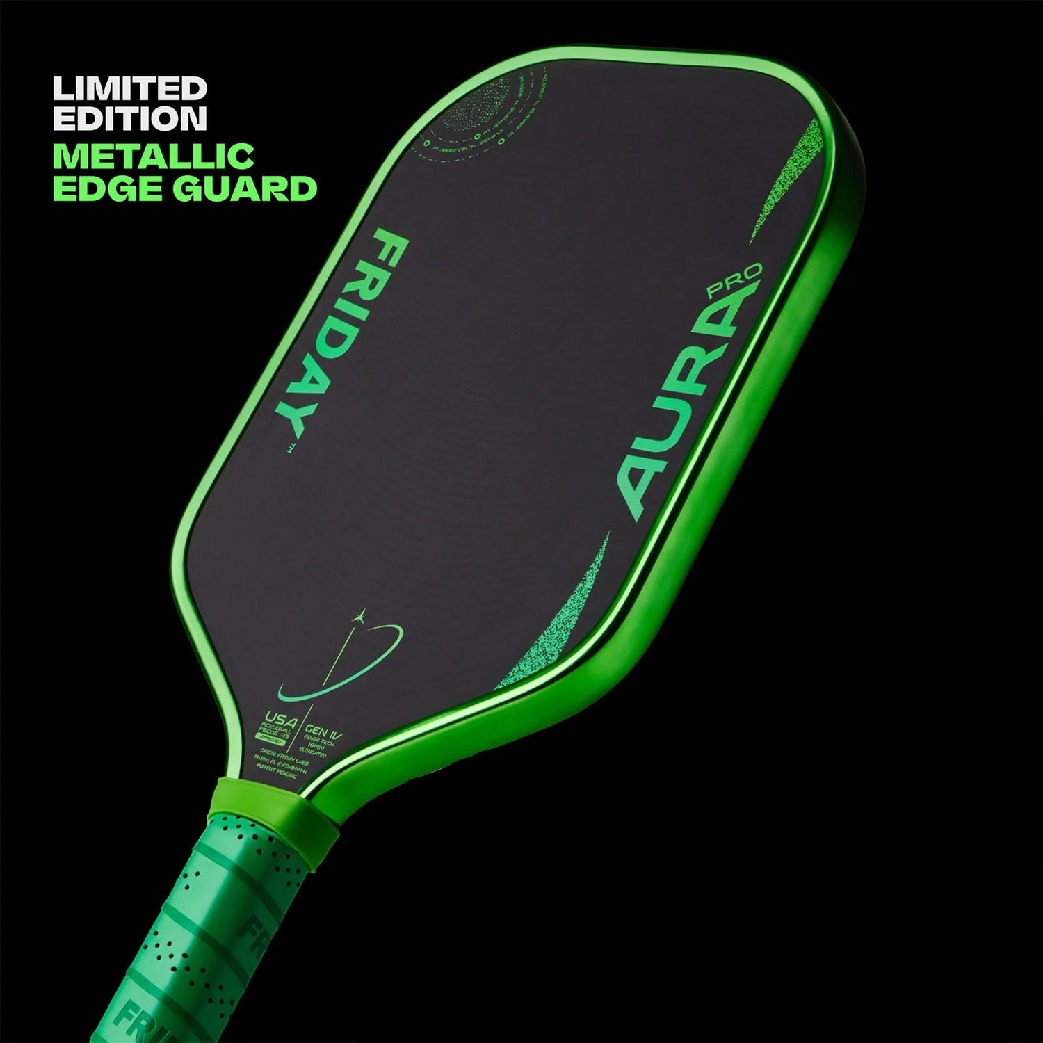 Friday Aura Pro Elongated Terra Metallic Pickleball Paddle