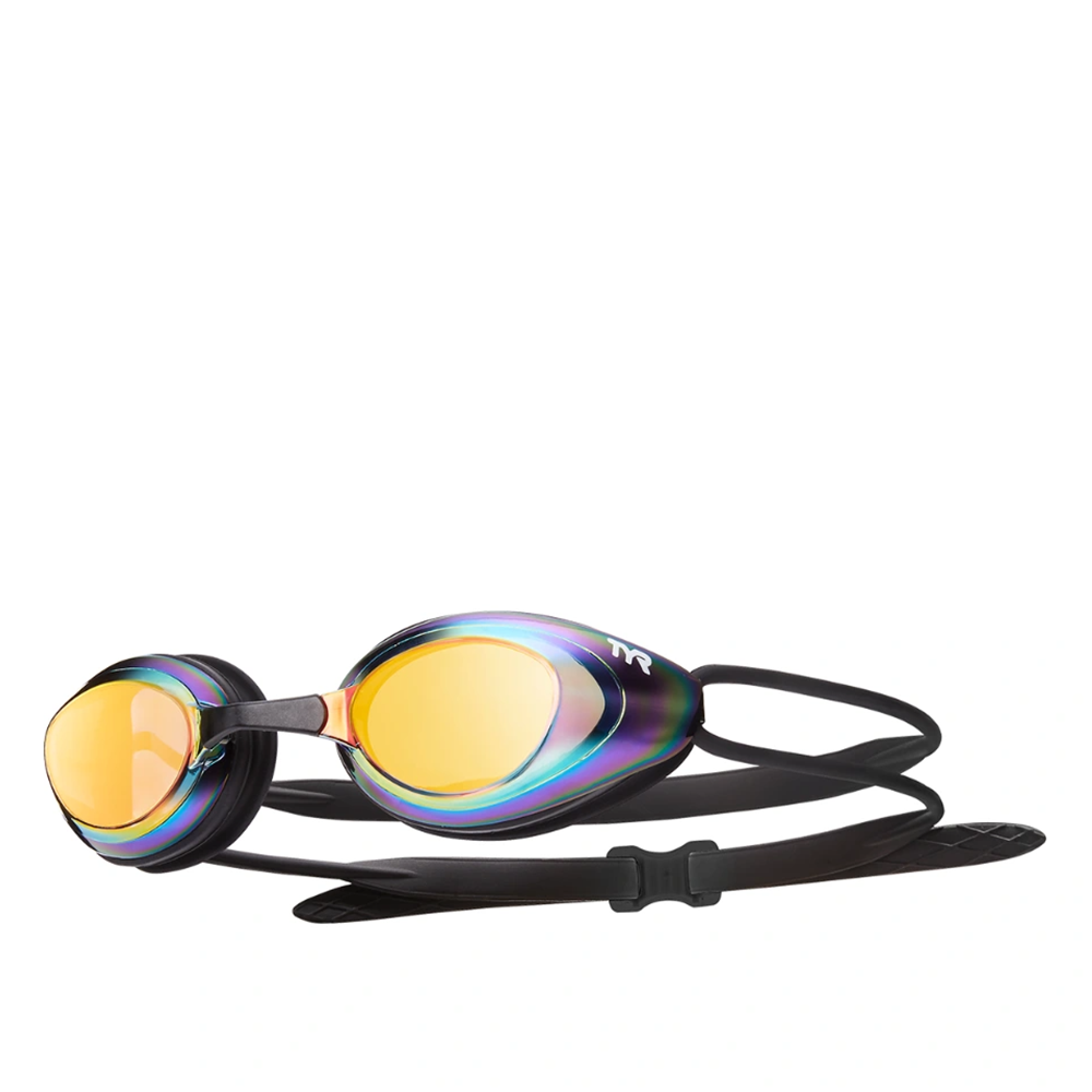 TYR Adult Blackhawk Mirrored Racing Swimming Goggles