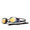 TYR Adult Black Hawk Mirrored Racing Swimming Goggles