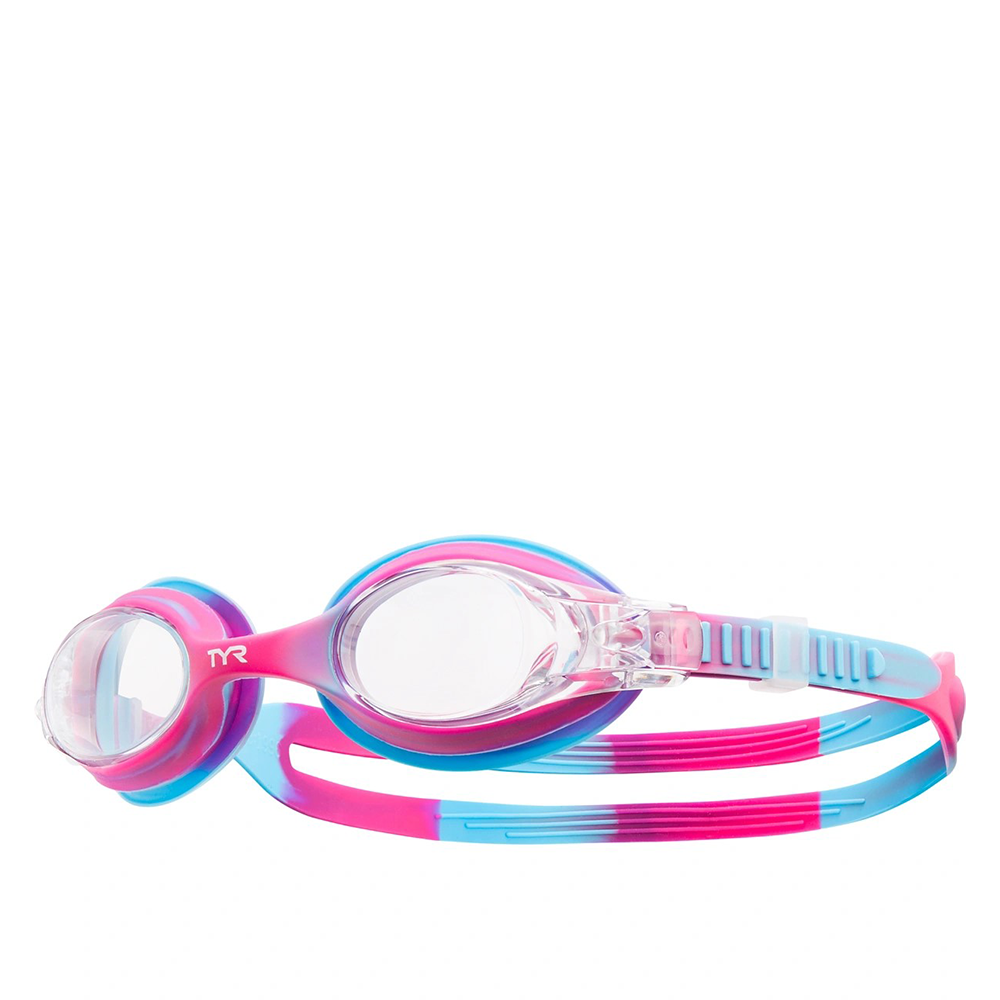 TYR Swimples Tie Dye Kids Swimming Goggles