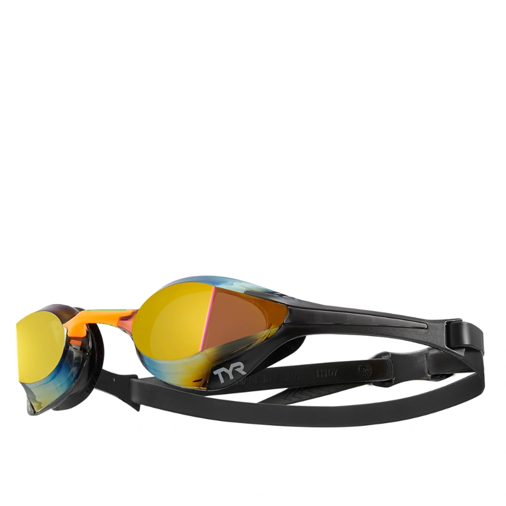 TYR Adult Tracer-X Elite Mirrored Racing Swimming Goggles