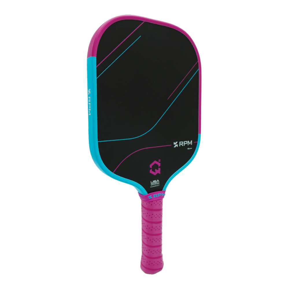 RPM Q2 Cotton Candy Widebody Pickleball Paddle