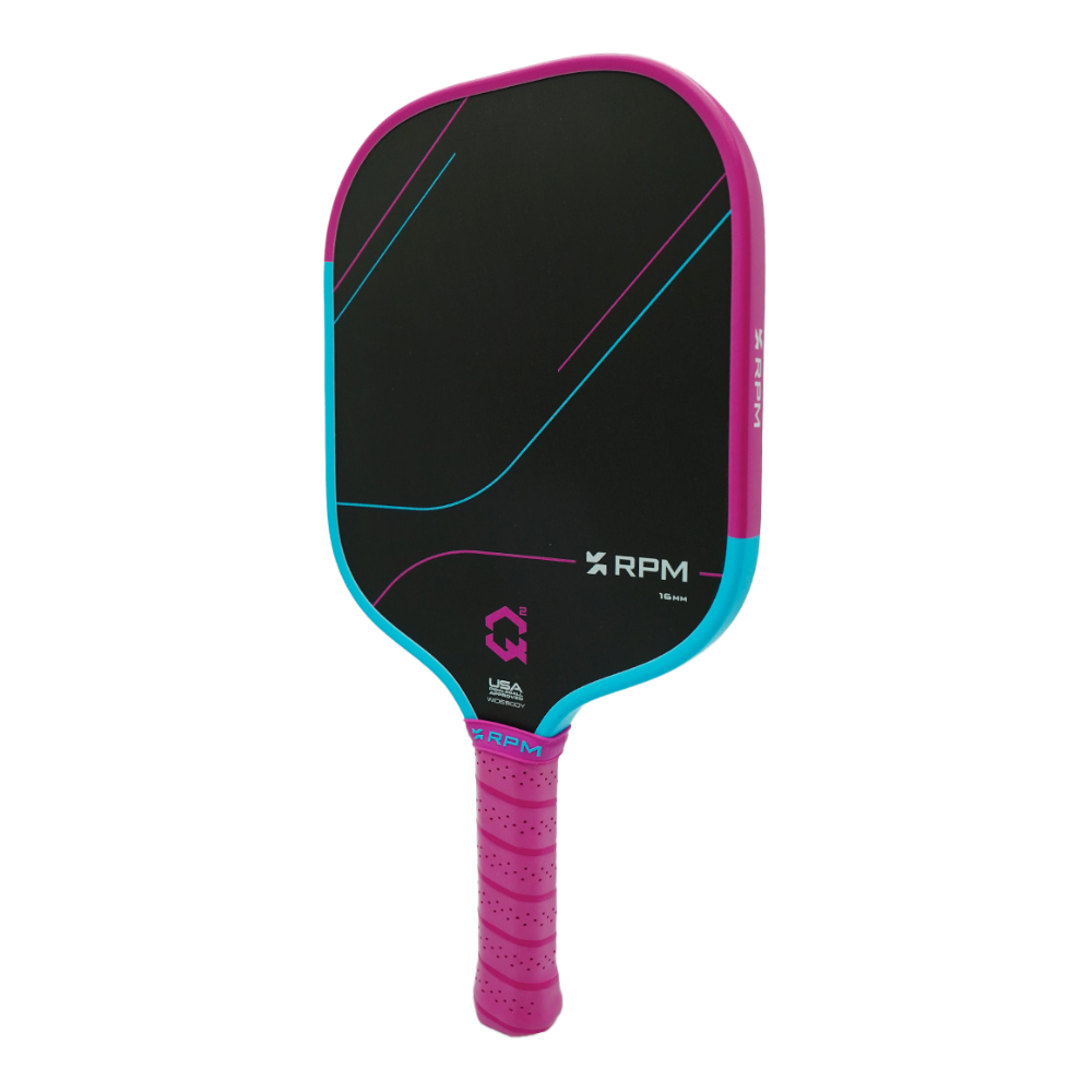 RPM Q2 Cotton Candy Widebody Pickleball Paddle
