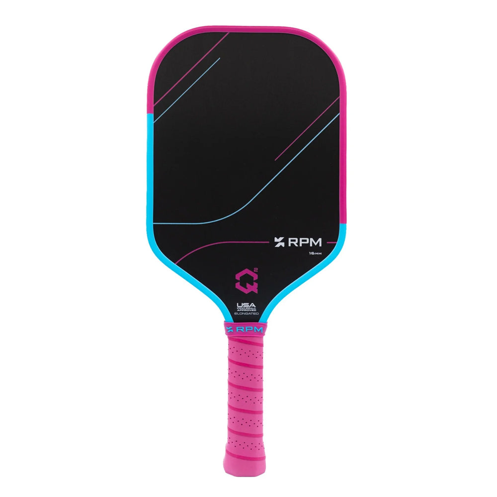 RPM Q2 Cotton Candy Elongated Pickleball Paddle
