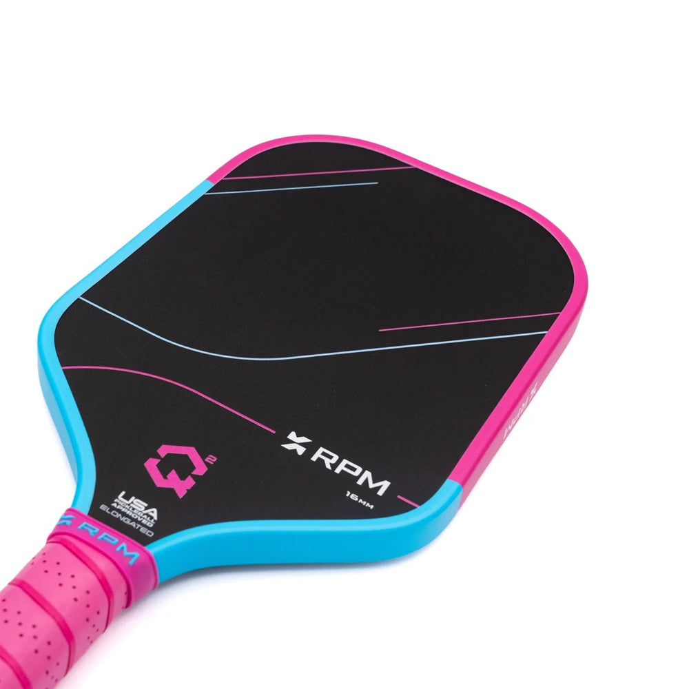 RPM Q2 Cotton Candy Elongated Pickleball Paddle
