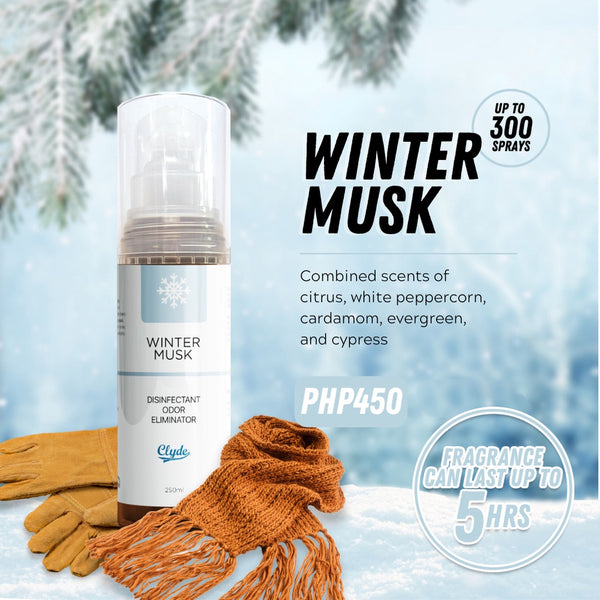Clyde Disinfectant Odor Eliminator Winter Musk