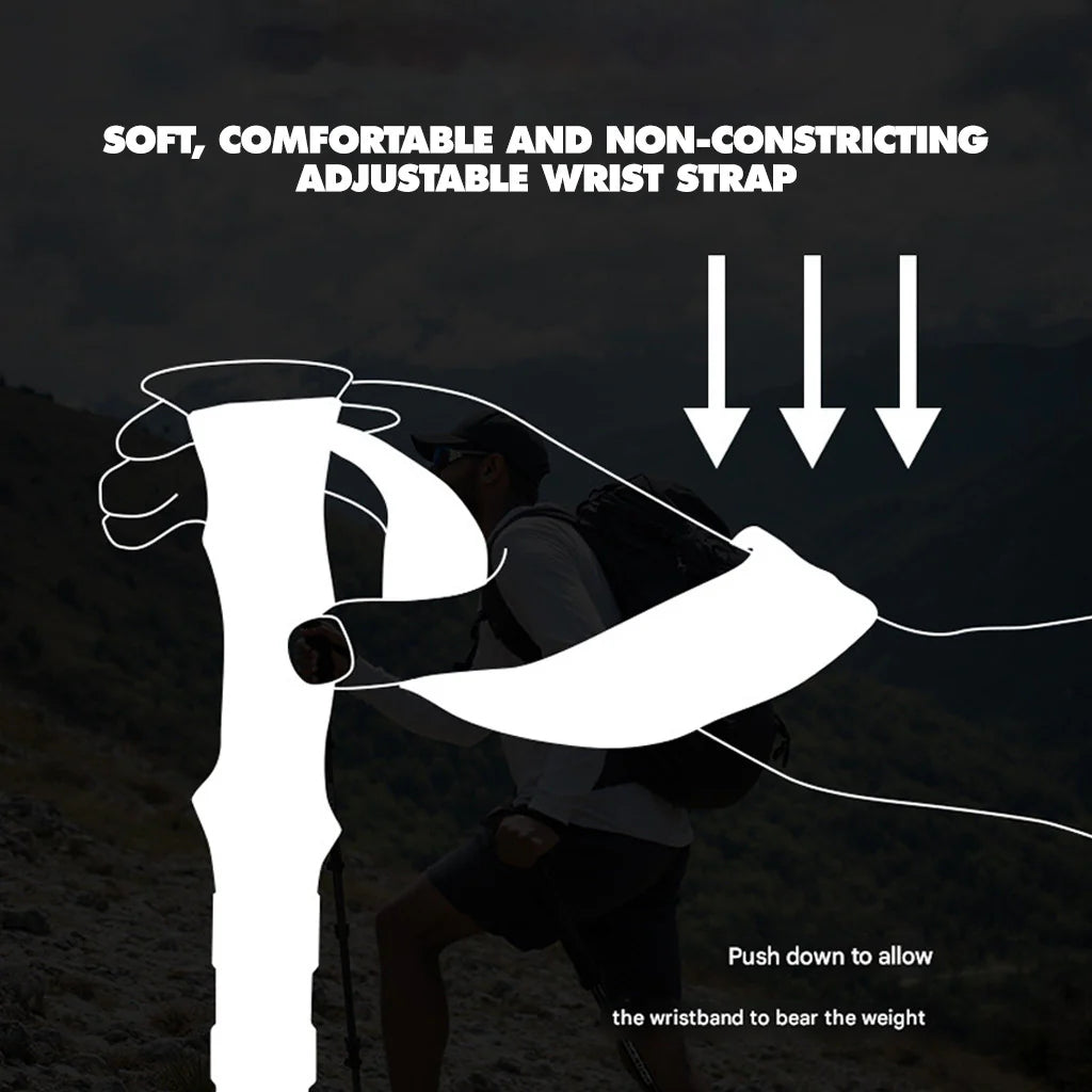 Black Dog Aluminum Alloy Trekking Pole
