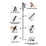 Black Dog Aluminum Alloy Trekking Pole
