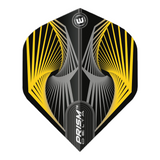 Winmau Prism Delta Yellow Grey Darts Flights