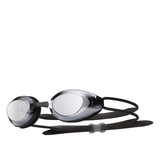 TYR Adult Black Hawk Mirrored Racing Swimming Goggles