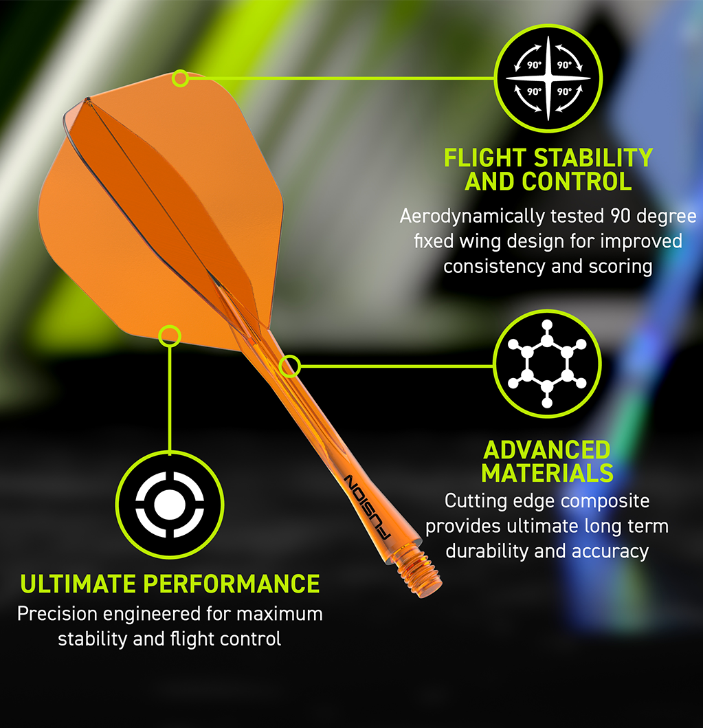 Winmau Integrated Flight/Shaft Fusion #6