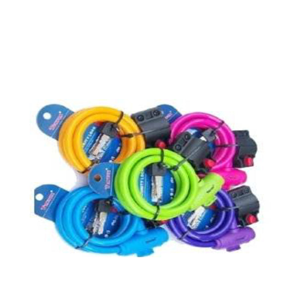 Super Bicycle Lock 1.2M Colored