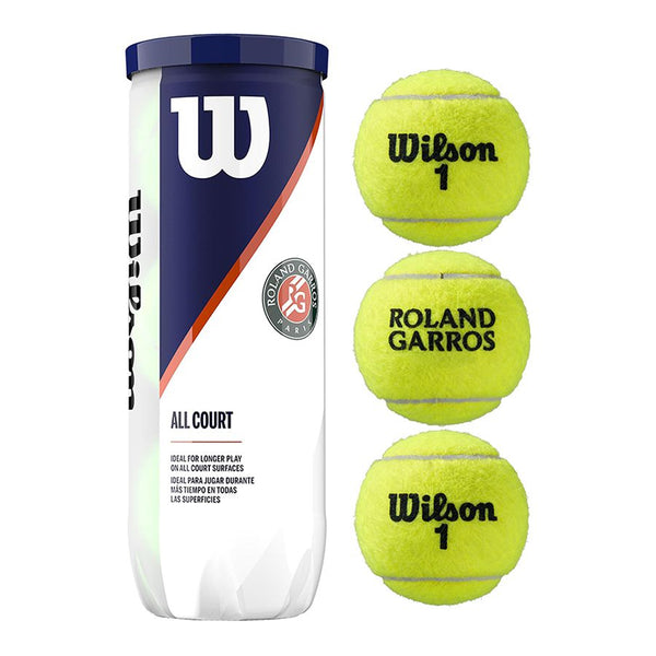 Wilson Roland Garros All CT 3 Ball Tennis Ball WRT126400