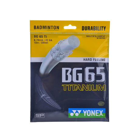 Yonex Badminton String BG65 Titanium