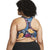 Nike Women's  Dri-FIT Swoosh Icon Clash Medium-Support Non-Padded Allover Print Sports Bra