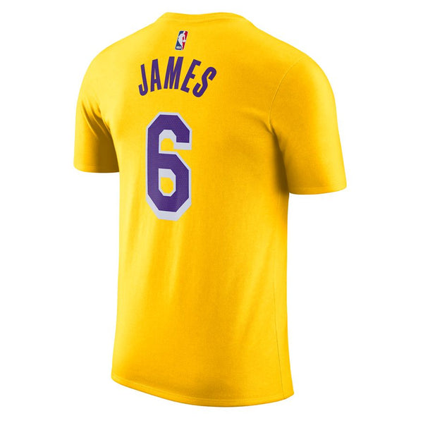 Nike Men's Lebron James Los Angeles Lakers NBA Tee
