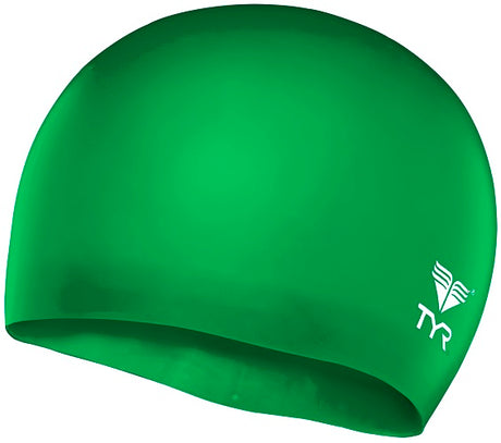 TYR Wrinkle-Free Jr. Silicone Swim Cap | Toby's Sports