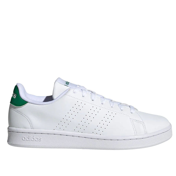 Adidas advantage clean clearance tennis shoes  white/green