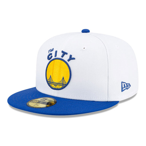 New Era Goldenstate Warriors 950 White Hardwood Classic Nights Cap