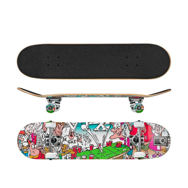 ROLLERDERBY Street Series Skateboard Frat House