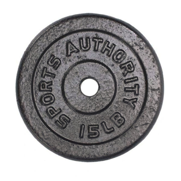 Sports Authority Barbell Plate 15 LBS