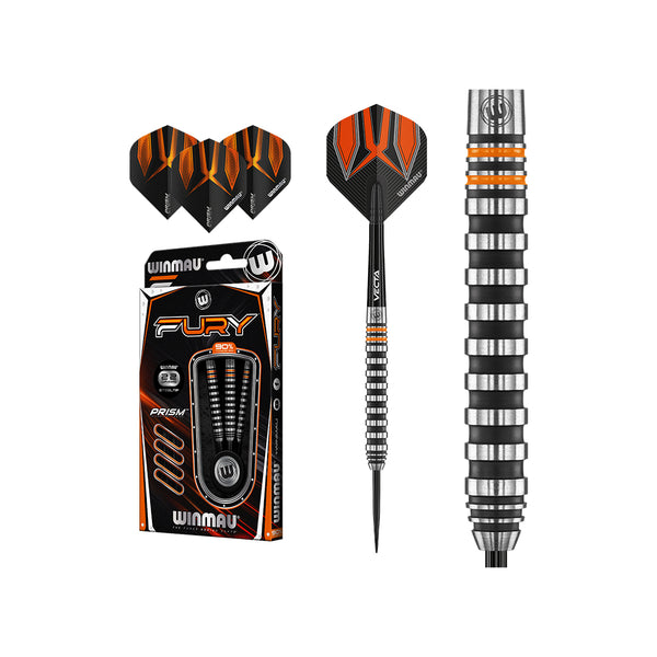 WINMAU FURY TUNGSTEN STEELTIP DARTS
