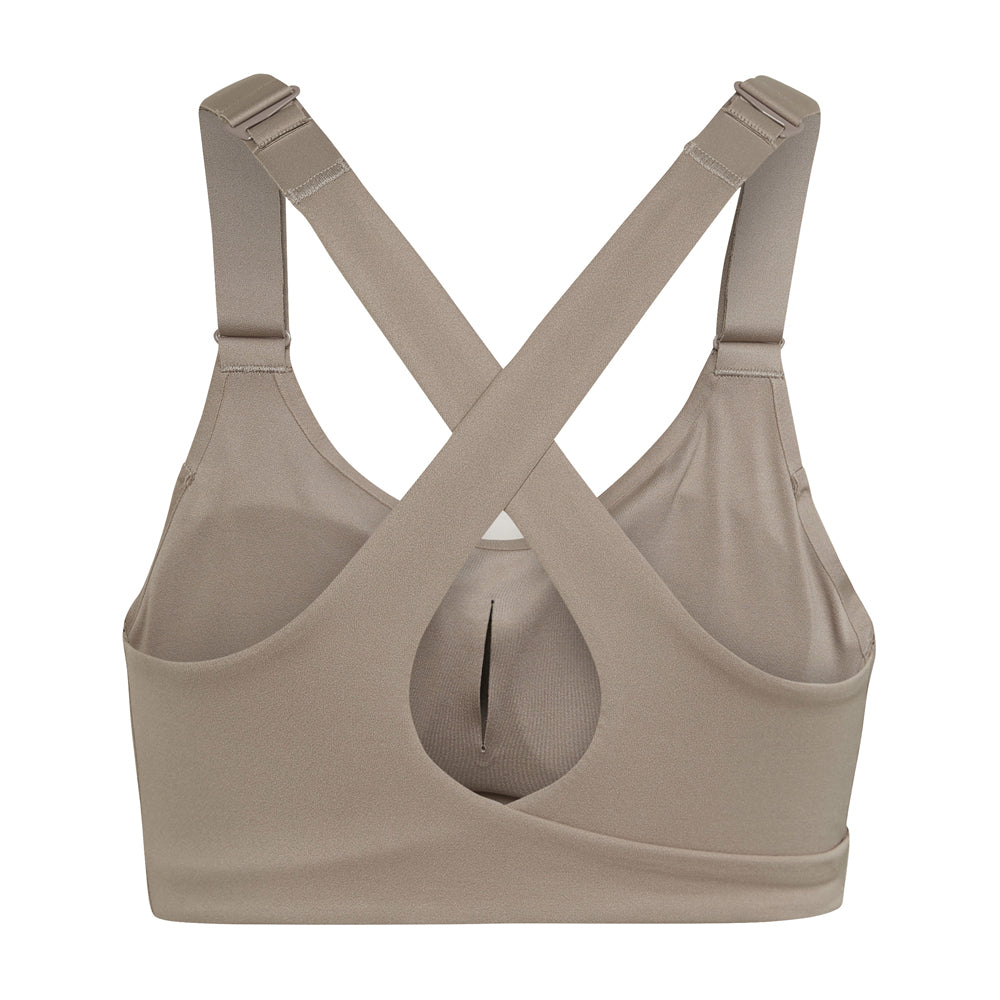 adidas Women's FastImpact Luxe Run High-Support Bra Vapour Grey - Toby's  Sports