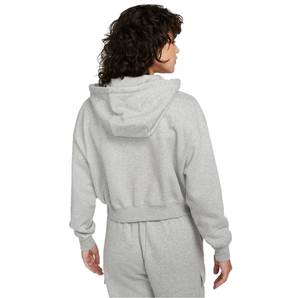 Nike Women's Sportswear Club Fleece Oversized Crop Graphic Hoodie