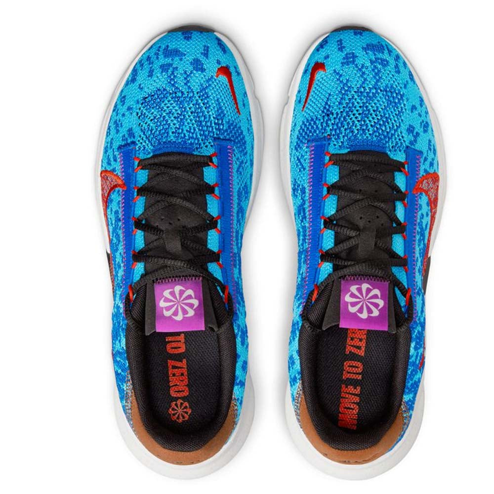 Nike blue training shoes top