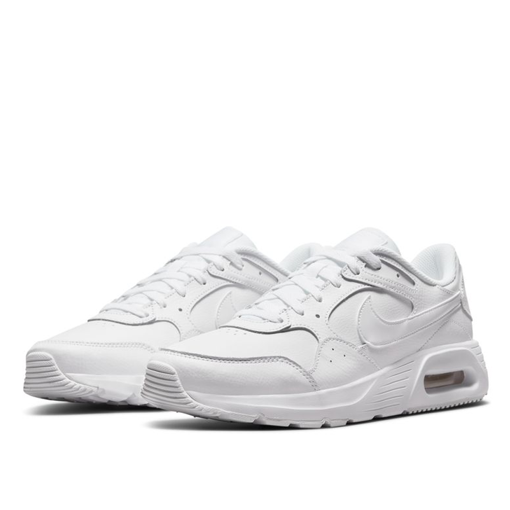 White leather 2025 nike air