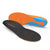 orange with black insole