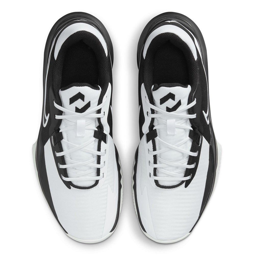 Men's nike black online and white basketball shoes