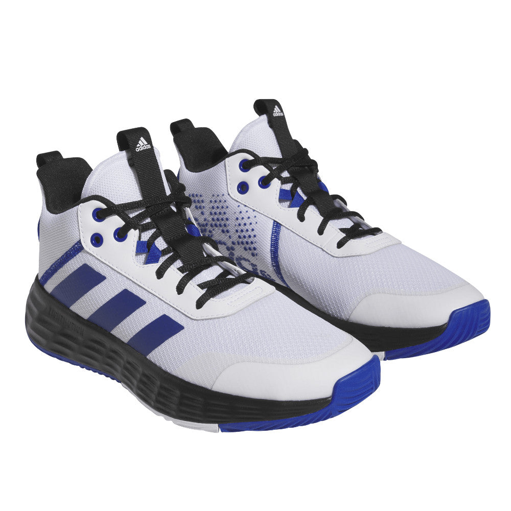 adidas basketball shoes white and blue