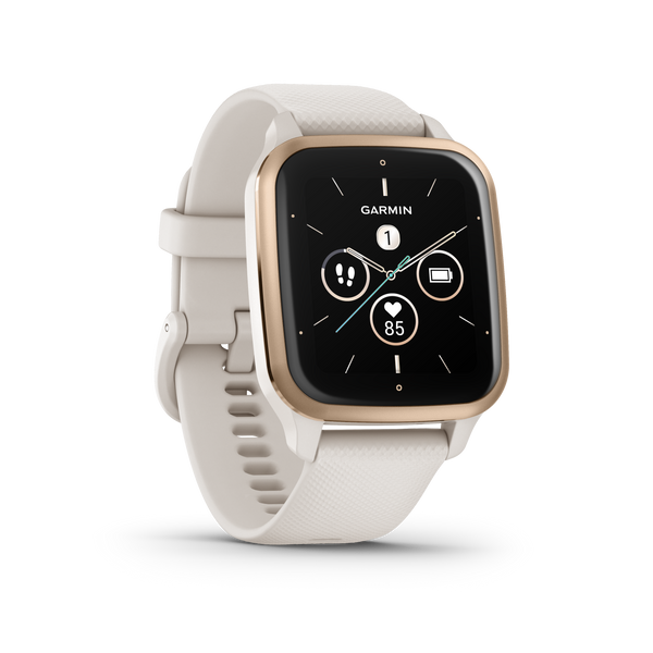 Garmin Venu Sq 2 Music Ivory/Peach Gold