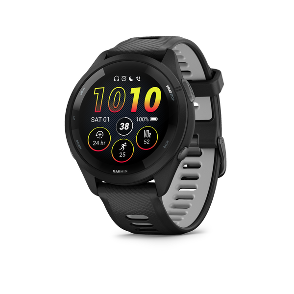 Garmin Forerunner 265 Music, WiFi, GPS, Kor/Sea Black