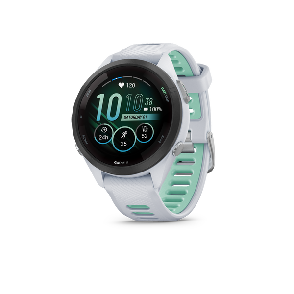 Garmin Forerunner 265s Music, Wifi, Gps, Kor/Sea White