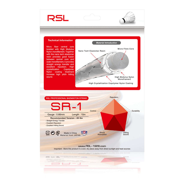 RSL Badminton String SR-1
