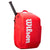 Wilson Tennis Bag Super Tour Backpack Red